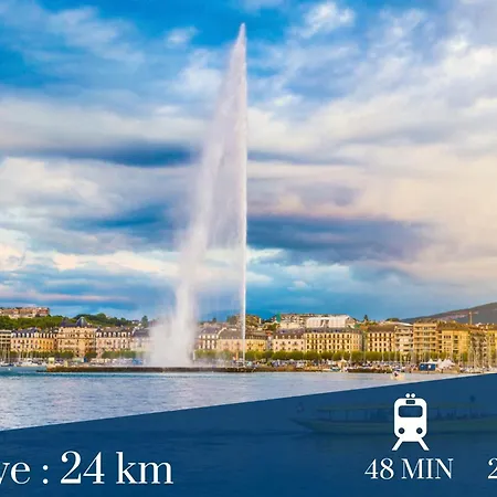 Apartment Homey Friendly - Proche Gare - Terrasse Privee - Wifi La Roche-sur-Foron