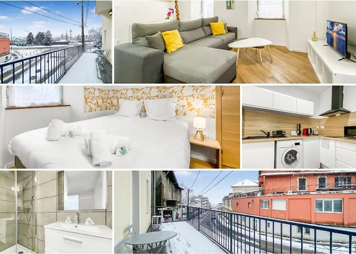 Апартаменты Homey Friendly - Proche Gare - Terrasse Privee - Wifi *